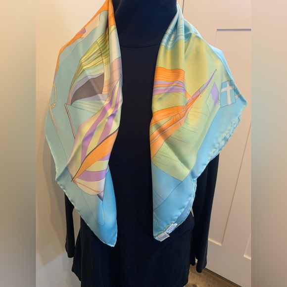 Tanner Silk Scarf NWOT - Picture 1 of 13